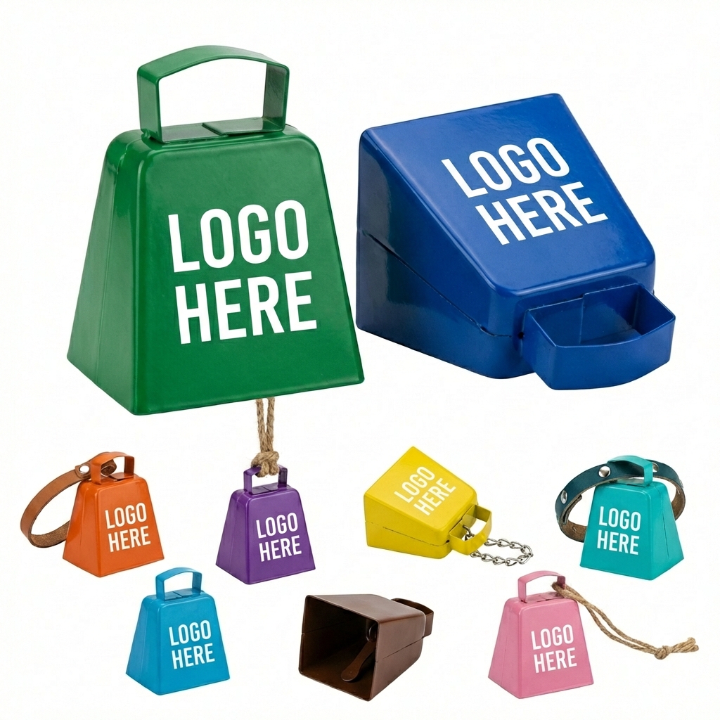 Vanguard Bell Assortment: Multi-Color Percussion Cowbells