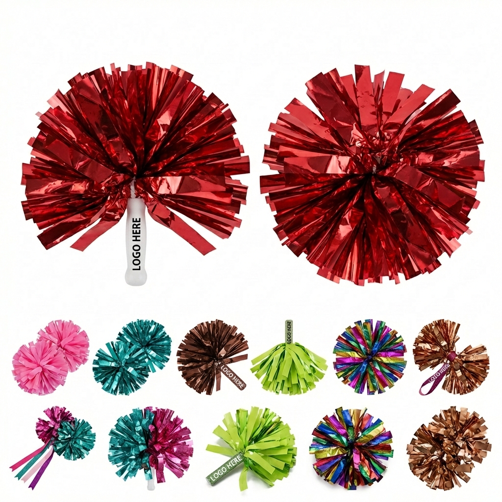 Game Day Essential: Tough Plastic Cheerleading Poms
