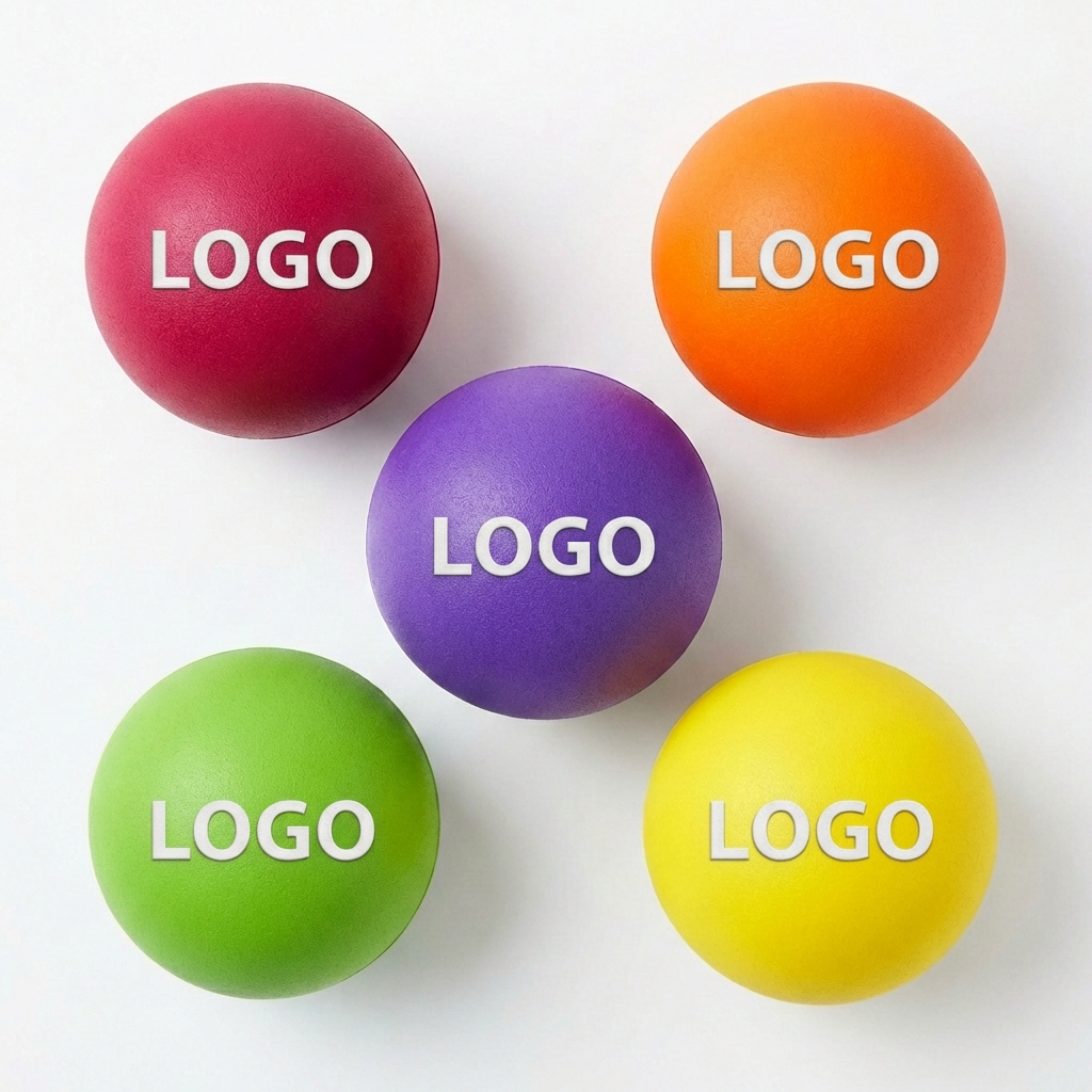 Multicolor Stress Relief Ball Set (5-Pack)