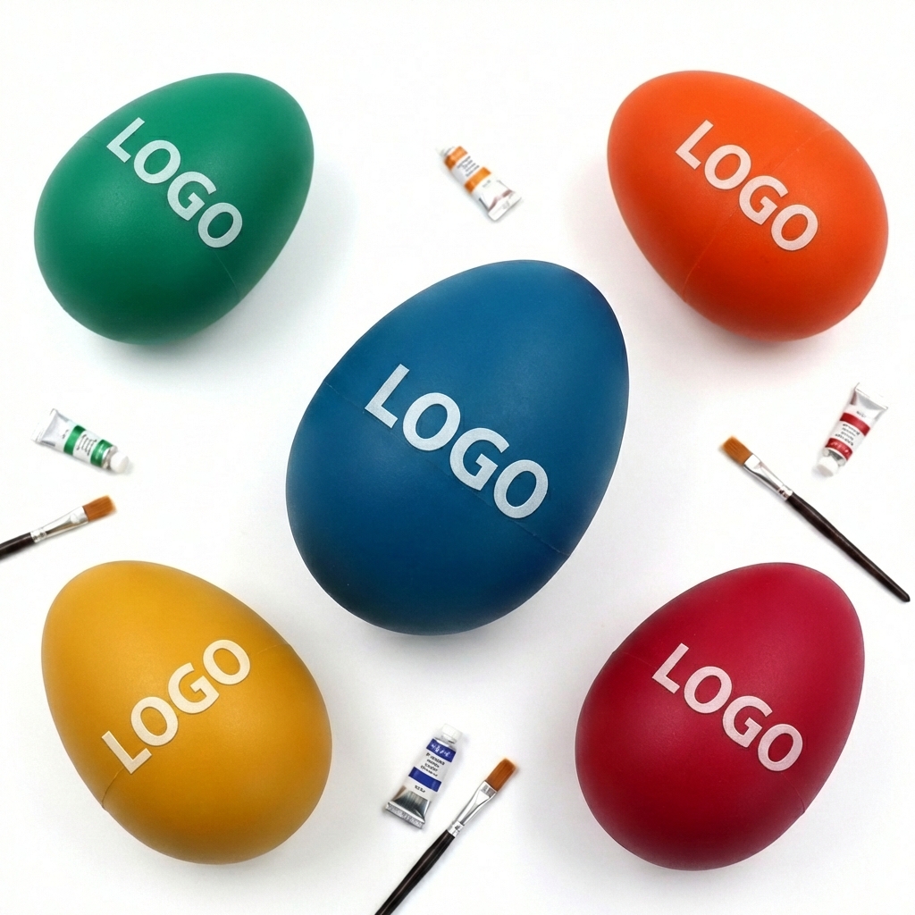 DIY Paint & Play Rhythm Egg Shaker