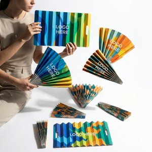Joyful Paper Fan: Featherlight & Packable