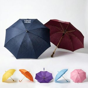 TitaniumGuard Classic 37" Long-Handle Umbrella