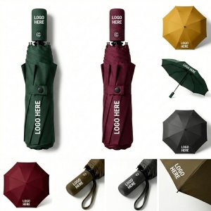 PureTone Compact Umbrella - 6-Rib Portable Design