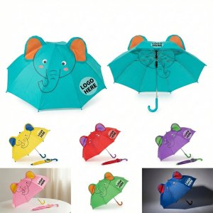 JoyGuard Kids' Umbrella: Vivid Characters, Ergonomic Handle