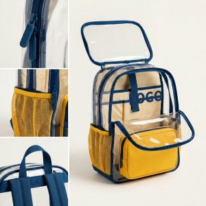 Customizable Logo PVC Transparent Backpack